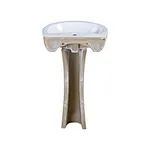 Pedestal basin Lavabo Wash Hand Ceramic Basin Porcelain Art counter basin Sink Tap Faucet