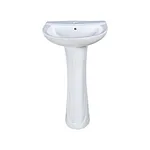 Pedestal basin Lavabo Wash Hand Ceramic Basin Porcelain Art counter basin Sink Tap Faucet